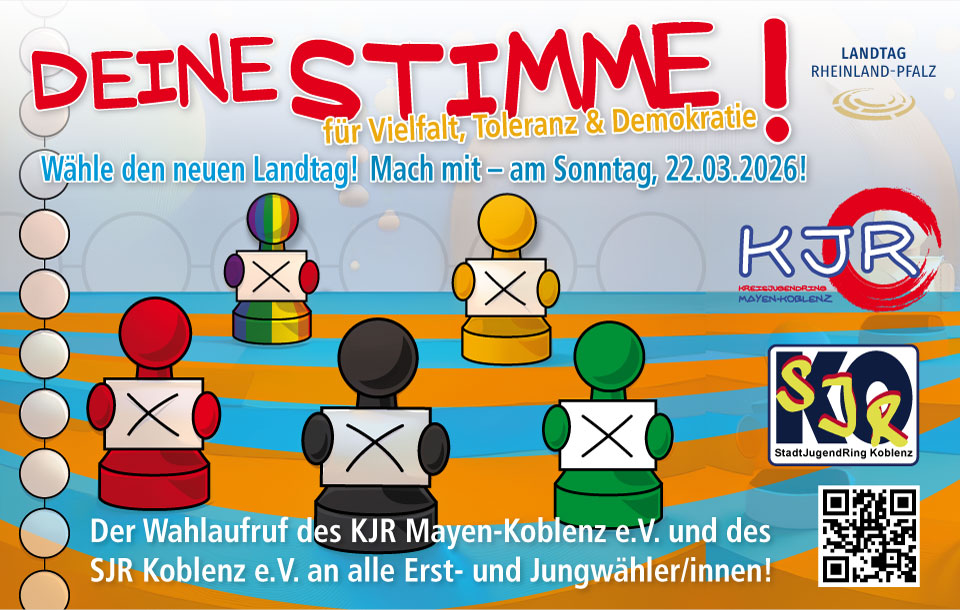 Deine Stimme für Vielfalt, Toleranz und Demokratie